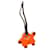 Hermès Hermes Kelly Doll Handbag Charm Orange  - view 4
