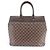 Borsa Louis Vuitton Damier Greenwich PM Marrone - vista 3