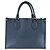 Borsa Louis Vuitton Monogram Empreinte Blu