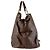 Borsa a tracolla in pelle marrone Louis Vuitton - vista 2