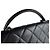 Borsa Chanel in pelle di vitello martellata nera Nero - vista 10