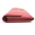 Cartera larga Chanel CC Coco Mark Logo Roja  - vista 3