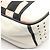 Borsa a Spalla Chanel LA PAUSA Cruise Line Bianco Multicolore - vista 6