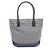 Fendi Zucchino Tote Bag Braun Marineblau