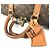 Borsa da viaggio Louis Vuitton Monogram Keepall 50 Marrone - vista 8
