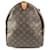 Borsa Louis Vuitton Monogram Keepall 55 Marrone - vista 4