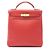 Hermès Zaino/Borsa Hermes Kelly Ad GM Vermilion Rosso