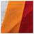 Hermès Stola in seta multicolore Hermes Rosso  - vista 8