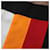 Hermès Stola in seta multicolore Hermes Rosso  - vista 9