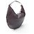 Borsa a tracolla Gucci in pelle viola Horsebit Porpora - vista 2