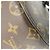 Borsa a tracolla Louis Vuitton Monogram Macassar Soft Polochon Marrone D'oro - vista 2