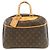 Borsa Louis Vuitton Monogram Bowling Vanity M47270 Marrone