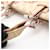 Borsa Loewe Repeat Anagram Beige - vista 7