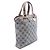 Céline Borsa Tote Celine Paris Macadam Marrone Blu - vista 2