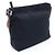 Borsa Gucci GG Canvas Sherry Line Nero Blu navy - vista 2