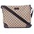 Bolso de Hombro Gucci GG Canvas Castaño Beige