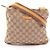 Borsa a Spalla Gucci GG Canvas Beige Giallo