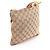 Borsa a Spalla Gucci GG Canvas Beige Giallo - vista 2
