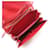 Céline Borsa a Spalla Celine Classic Box Medium Rosso  - vista 3