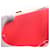 Céline Borsa a Spalla Celine Classic Box Medium Rosso  - vista 6