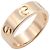 Anello Love di Cartier in oro rosa 18K D'oro