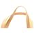 Borsa Tote Chanel Coco Mark Beige - vista 7