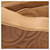 Borsa a Spalla Chanel Triple Coco Mark Beige - vista 9