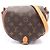 Louis Vuitton Tambourin Monogram Schultertasche Braun Monogramm