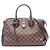 Borsa 2-Way Louis Vuitton Normandie Damier Ebene Noir Marrone Nero
