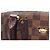 Borsa 2-Way Louis Vuitton Normandie Damier Ebene Noir Marrone Nero - vista 11