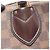 Borsa 2-Way Louis Vuitton Normandie Damier Ebene Noir Marrone Nero - vista 6