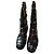 Dior Stivaletti in pelle nera con borchie Nero