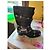 Dior Stivaletti in pelle nera con borchie Nero - vista 2