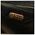 Borsa Fendi Zucca in pelle e tela nera e marrone Nero - vista 4