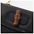 Borsa a mano GUCCI Bamboo in pelle nera e oro 000 1227 0633 Auth 178723V Nero D'oro - vista 18