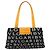 Bulgari Borsa BVLGARI Logo Mania in tela nero argento Auth 180087 - vista 2