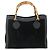 Borsa a mano GUCCI Bamboo in scamosciato nero e oro 002 0260 Auth ep14476 D'oro - vista 2