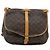 LOUIS VUITTON Borsa a Spalla Monogram Saumur 35 M42254 LV Auth ka4266 Monogramma - vista 2