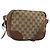 Borsa a Spalla GUCCI GG Canvas Beige Oro 449413 Auth mr2500 D'oro