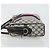 Borsa GUCCI GG Supreme Sherry Line PVC Blu Navy Oro 010 378 Auth ep14524 D'oro - vista 4