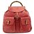 Zaino GUCCI Bamboo in pelle rosso oro 000 2023 0016 Auth 179624 - vista 13