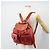 Zaino GUCCI Bamboo in pelle rosso oro 000 2023 0016 Auth 179624 - vista 26