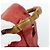 Zaino GUCCI Bamboo in pelle rosso oro 000 2023 0016 Auth 179624 - vista 7