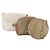 Céline CELINE C Sulky Tasche aus Macadam Canvas PVC Leder 3 Set Beige Weiß Authentisch bs35108