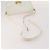 Céline CELINE C Sulky Tasche aus Macadam Canvas PVC Leder 3 Set Beige Weiß Authentisch bs35108 - Ansicht 5