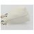 Borsa BOTTEGA VENETA in pelle bianco argento Auth mr2483 - vista 4