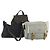 Borsa a tracolla PRADA Nylon 3 Set Light Blue Khaki Black Auth bs34483 Nero Cachi Blu chiaro