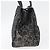 Borsa Salvatore Ferragamo Gancini in PVC e pelle nera argento Auth BA12524 Nero - vista 4