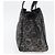 Borsa Salvatore Ferragamo Gancini in PVC e pelle nera argento Auth BA12524 Nero - vista 5