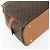 Céline Borsa CELINE Macadam Canvas PVC Pelle Marrone Oro Auth ka4353 D'oro - vista 16